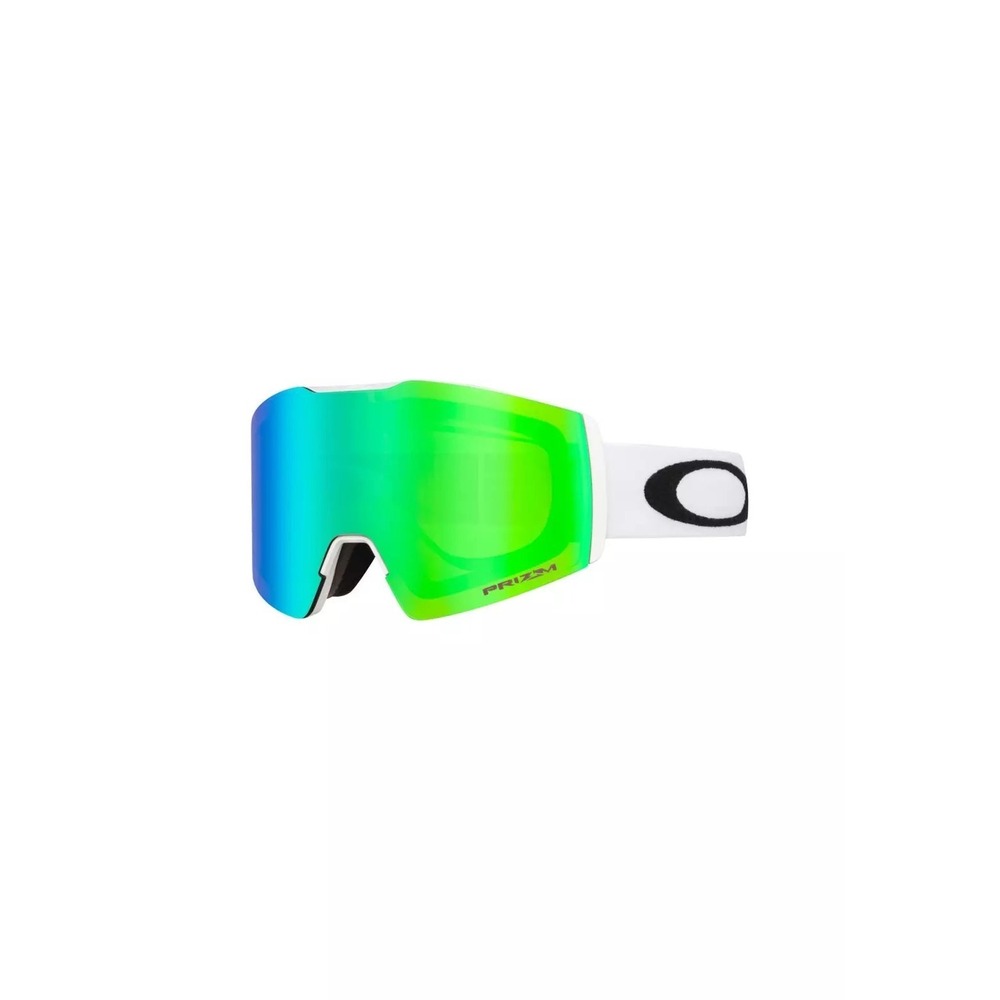 Oakley Fall Line M Matte White Prizm Snow Jade Iridium Mask Goggles - Ski
